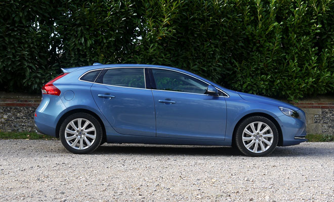 Volvo V40 D4 side view