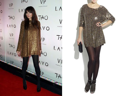 3.1 Phillip Lim silk sequined T-Shirt dress. Posted by NICOLE RICHIE 