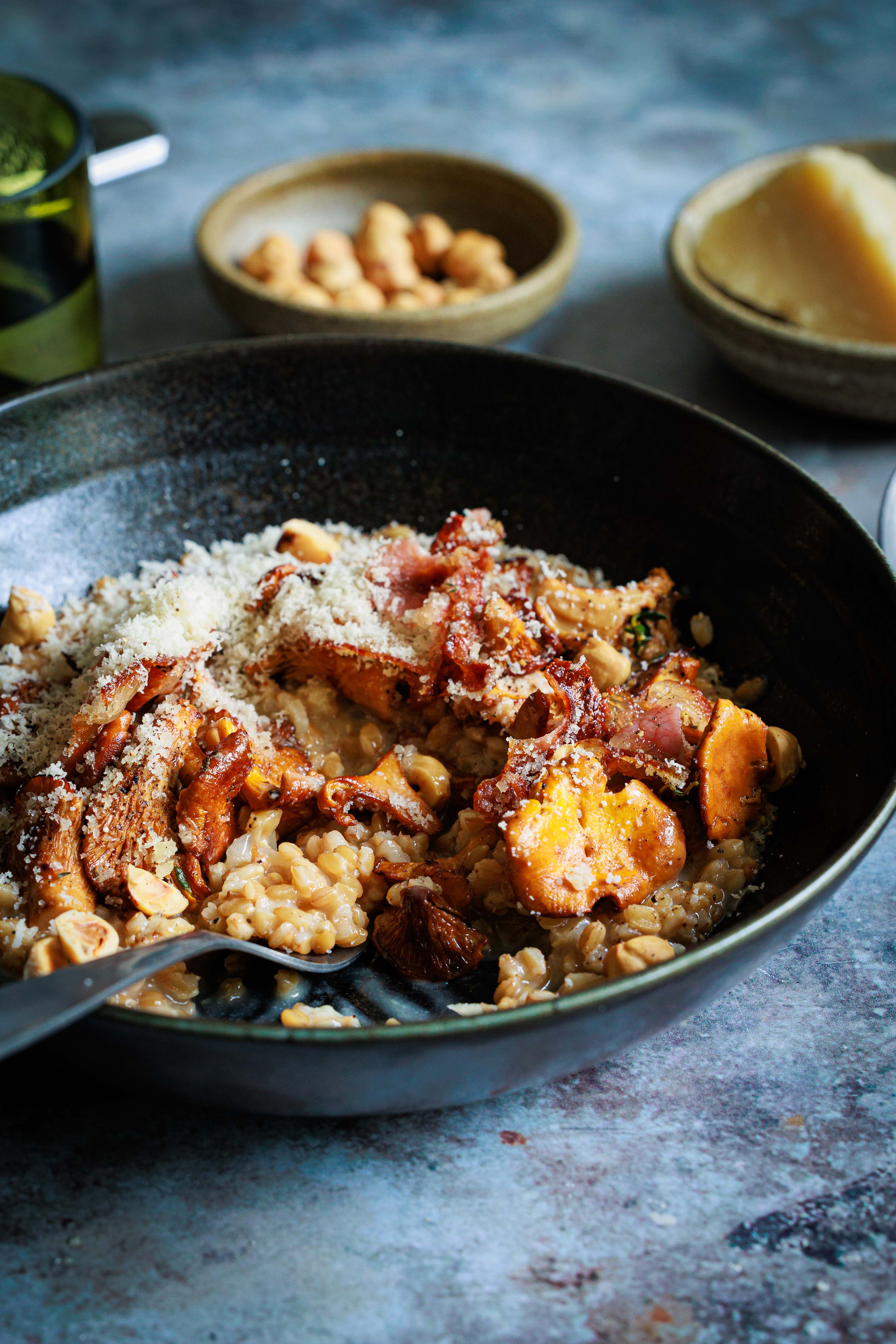 petit épeautre, risotto gourmand