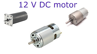 12v dc motor || dc motor construction and operation