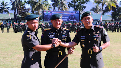 Pangdam III/Siliwangi Pimpin Sertijab Danyon Raider 300/Brajawijaya