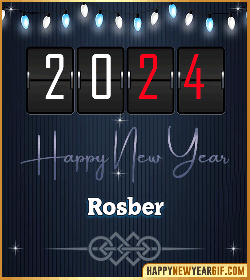 Happy New Year 2024 images for Rosber