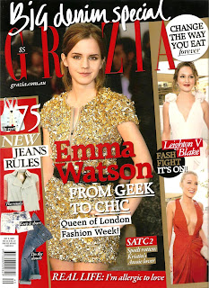 Emma Watson Does Grazia Magazine