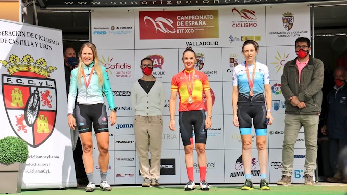 Lara Lois y Pablo Rodríguez elevan a cuatro los bronces conseguidos por gallegos en el Campeonato de España de Mountain Bike