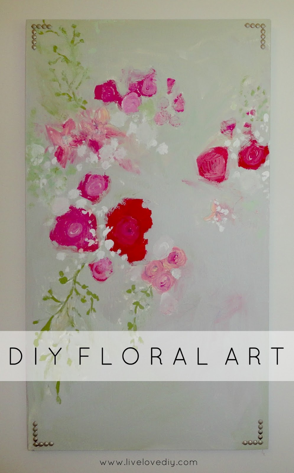 LiveLoveDIY: 10 DIY Wall Art Ideas That Anyone Can Do