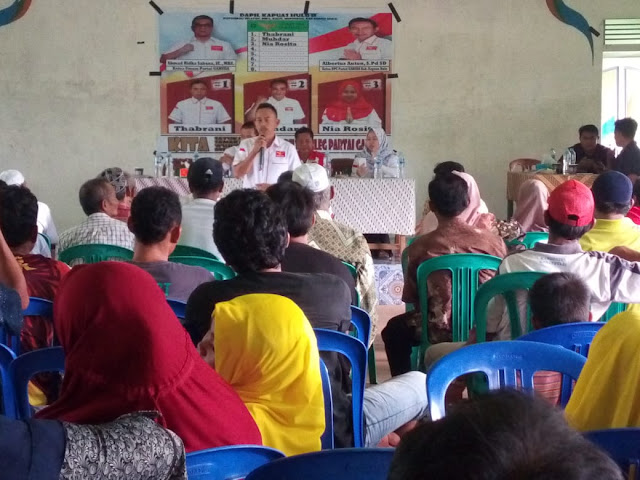 Partai Garuda Gelar Sosialisasi dan Pengenalan Caleg di Mentebah