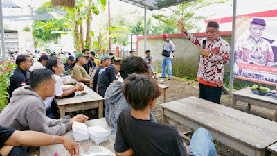 Penyebarluasan Perda Kemandirian Pangan, H. Anwar Yasin Ajak Klub Motor Turut Bersinergi