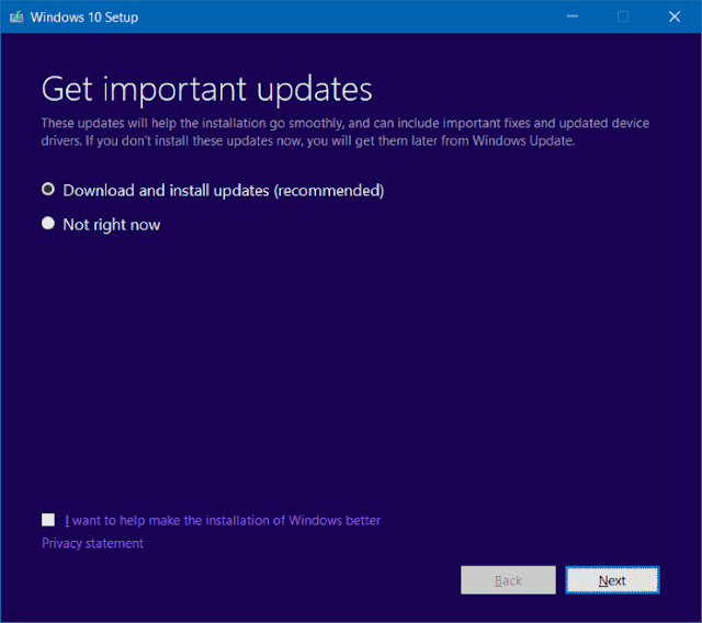 Install windows 10 Tanpa Menghapus Data