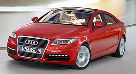 Audi A7 on Indian Roads