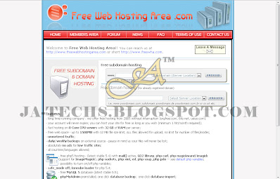 FreeWebHostingArea - Free Web Hosting Sites