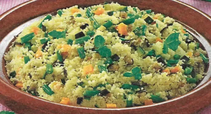 Cous cous speziato alle verdure