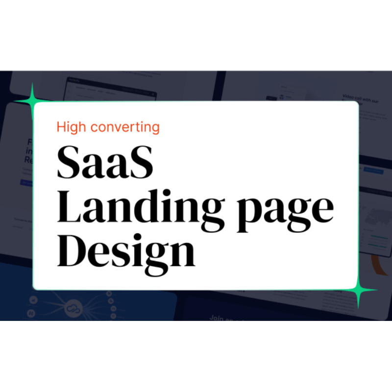 Create a SaaS Landing Page Design