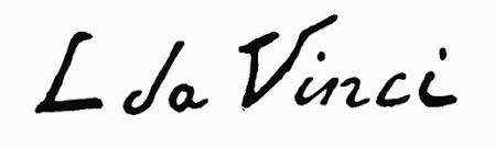 Imagen: Firma de Leonardo da Vinci