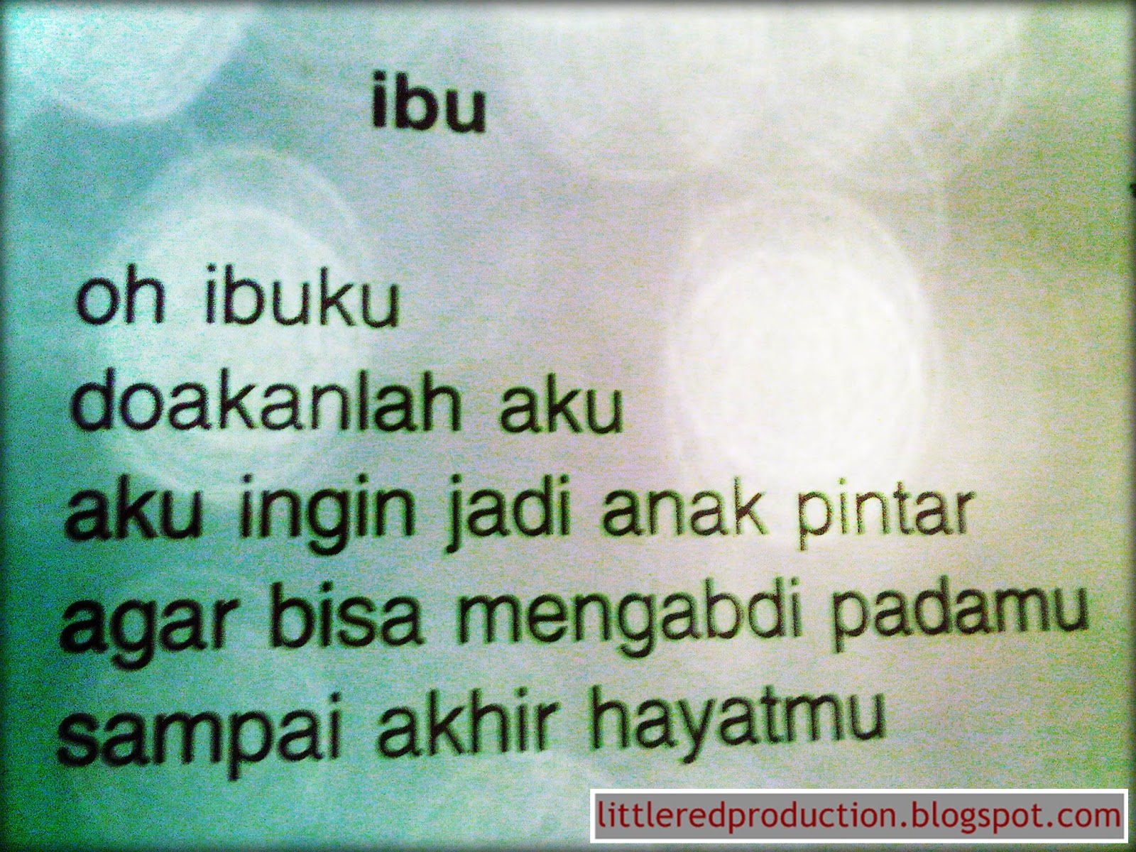 Little Red Production Kata Kata Bijak Dalam Buku Kelas 1 SD