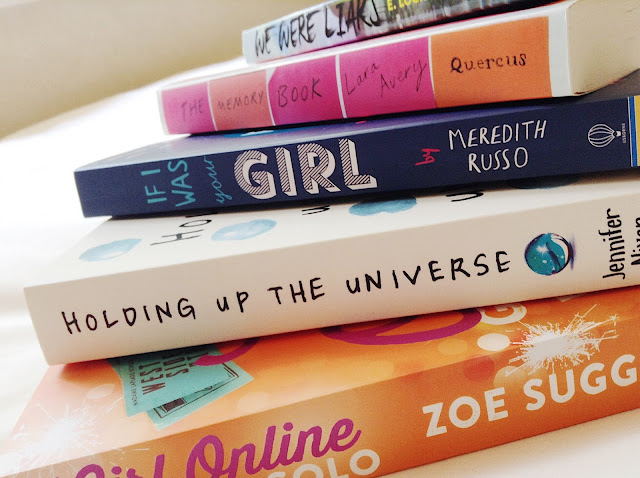 5 Recent Reads Stacked