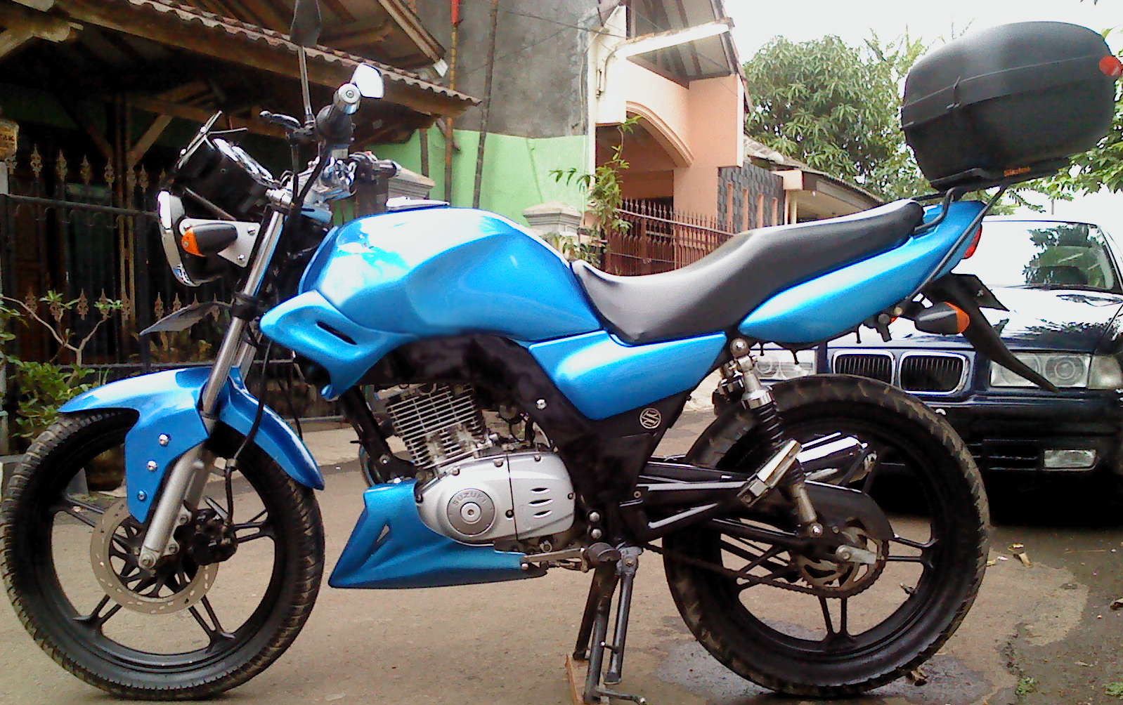 Modifikasi Sepeda Motor Suzuki Thunder Wacana Modif Motor