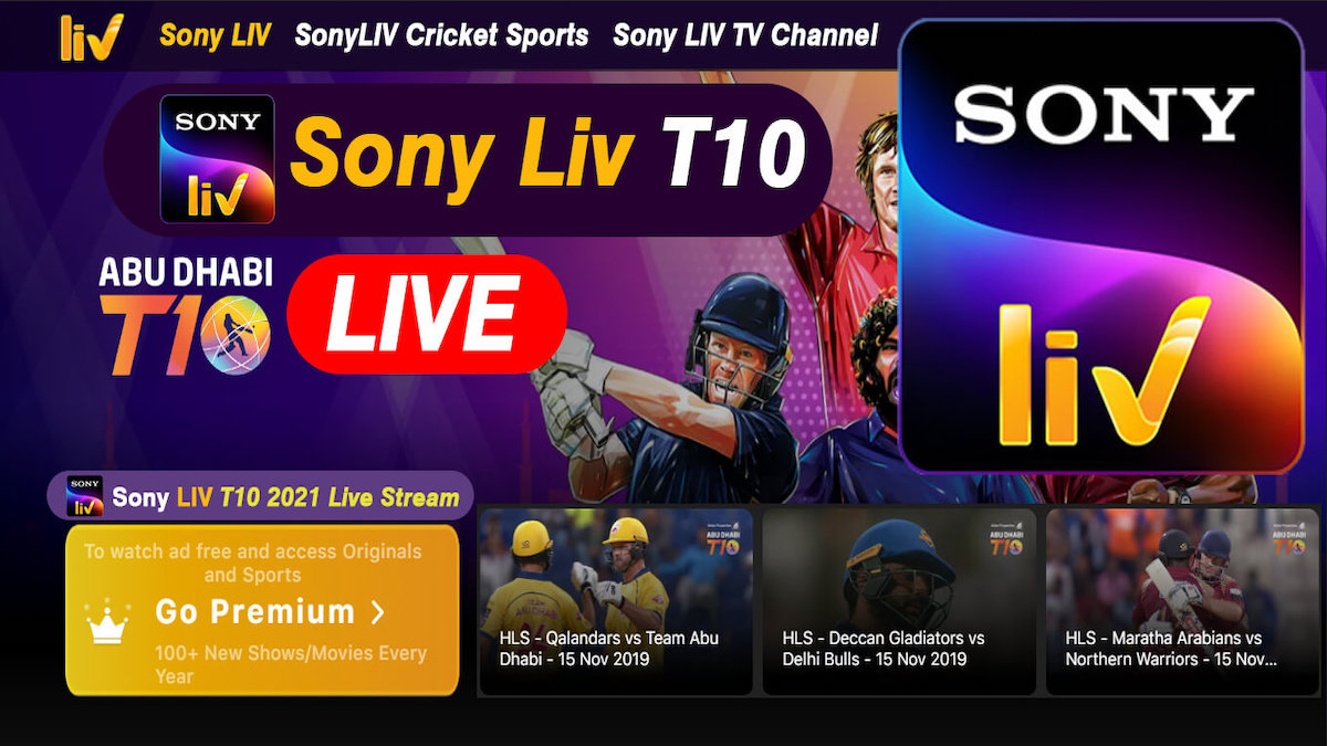 SonyLIV Live Cricket Streaming