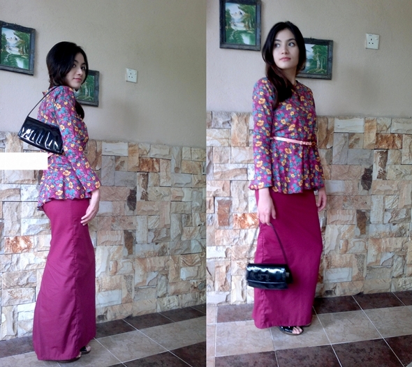About Fesyen Terkini Fesyen Baju Raya 2013 Peplum Tudung 