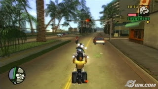 صور من داخل لعبة GTA Vice C`ity Stories على PSP