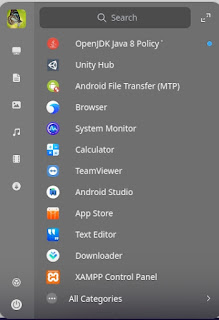 Cara membuat shortcut menu Unity 3d Hub di Linux