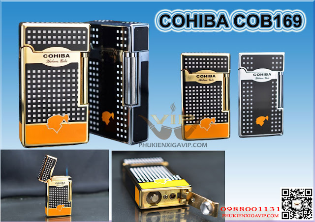 Bật lửa Cohiba 1 tia chính hãng, giá rẻ COB169