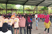 Hadiri Acara Senam Dero, Kadis Parpora Lutim Apresiasi Kemegahan Lapangan Futsal Lakawali Pantai