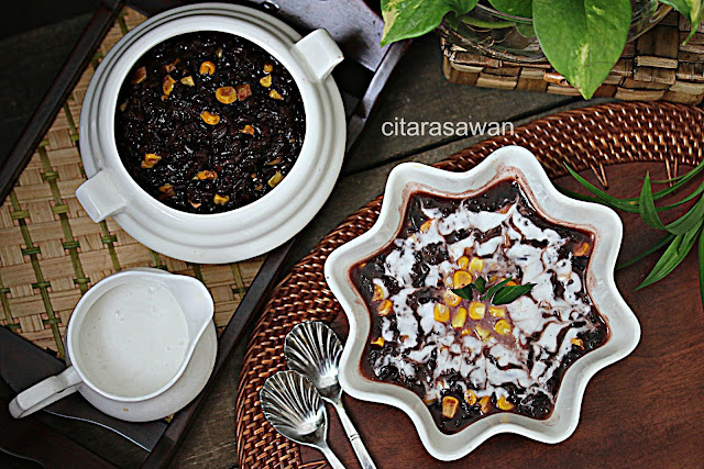 Bubur Pulut Hitam Jagung ~ Blog Kakwan