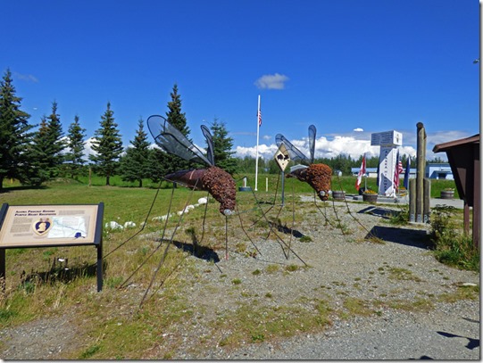 Delta Junction, End of Alaska Highway
