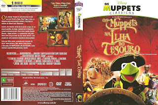 Os Muppets Na Ilha Do Tesouro Capa Dvd