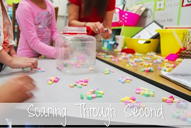 Do you have a ton of left over conversation hearts from Valentine's Day?! Not sure what to do with all of them? Here are some fun and easy ways to use candy hearts in your classroom for math!