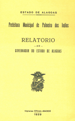 Graciliano Ramos presta contas do exercício de 1928 ao Governador de Alagoas Álvaro Correia Pais