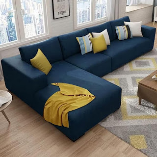 Designerplanet l shape sofa set