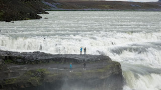 People at the Edge of GULLFOSS