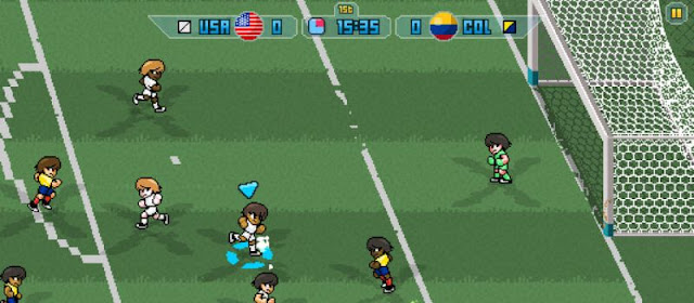 Pixel Soccer 16 Gameplay