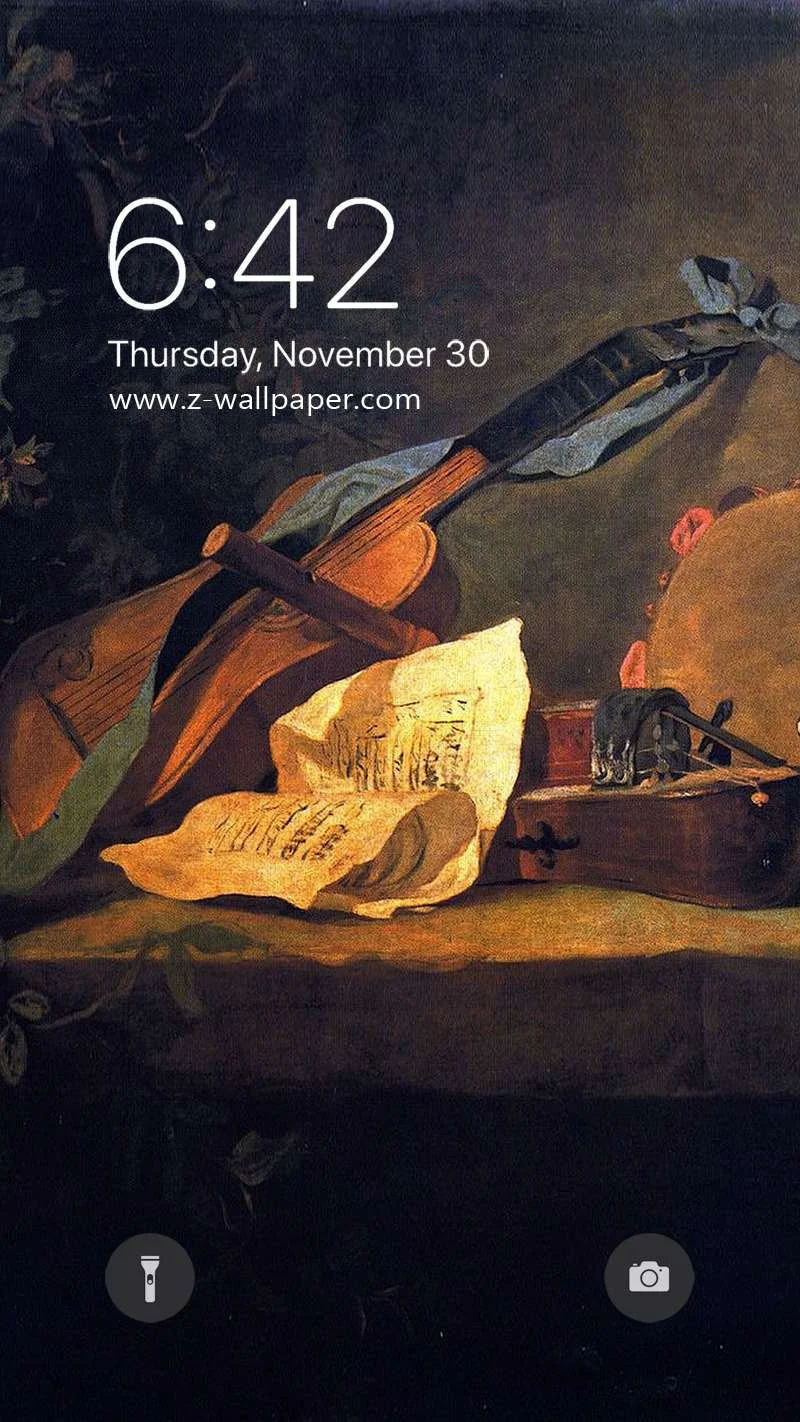 Z-Wallpaper | Chardin Painting Art Mobile Phone Wallpapers