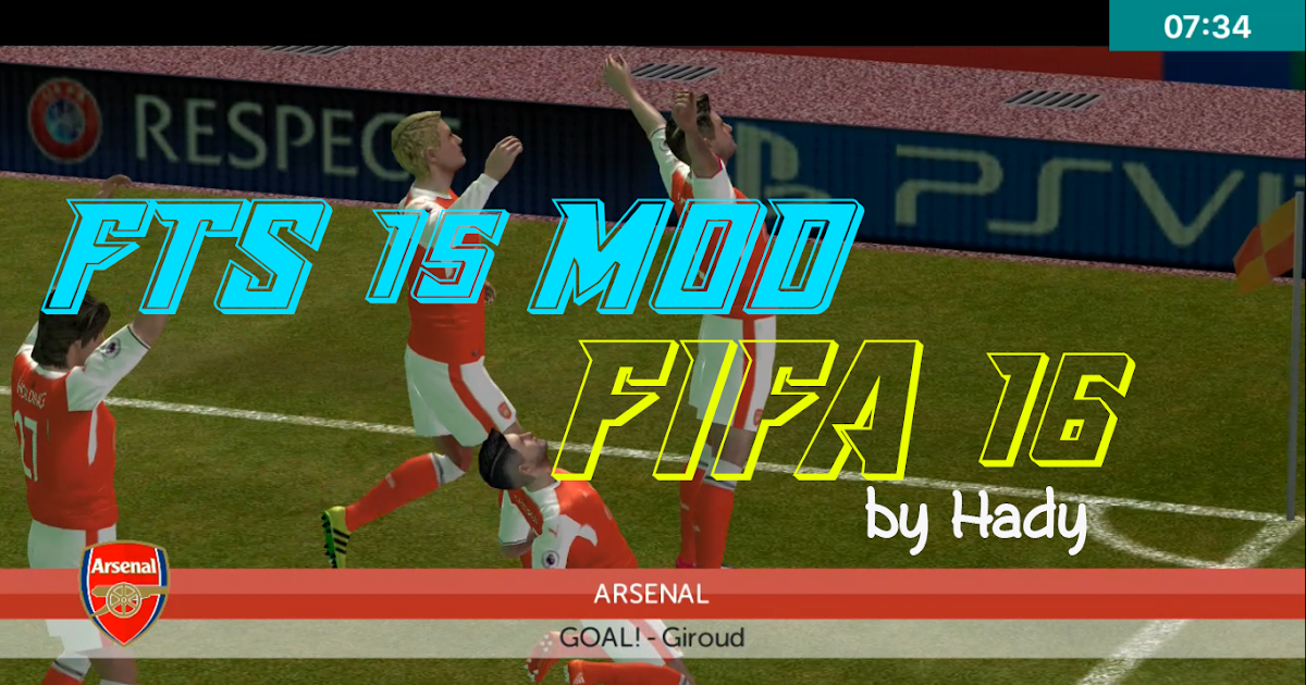 FTS 15 Mod FIFA 16 v1 by Hadi Suhendra for Android