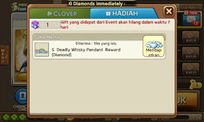 reward pendant deadly whisky, reward getrich