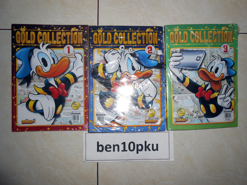 Donal Bebek edisi koleksi Gold Collection (1-3 END)