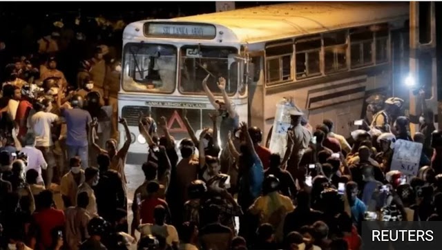 An indefinite curfew has been imposed in the Sri Lankan capital Colombo