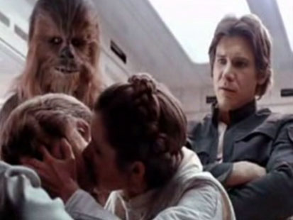 It also led to this awkward family moment on the new Death Star