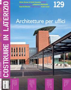 Costruire in Laterizio 129 - Maggio & Giugno 2009 | ISSN 0394-1590 | TRUE PDF | Bimestrale | Professionisti | Cantiere | Progettazione | Edilizia
La rivista, fondata nel 1988, contiene servizi di architettura e tecnica edilizia, con raffronti fra la realtà italiana e quella di altri paesi. In primo piano il laterizio in tutte le sue funzioni (strutturale, di finitura, decorativa) nel contesto della problematica edilizia e in accostamento con gli altri materiali. È organo ufficiale Andil – Associazione Nazionale degli Industriali dei Laterizi.