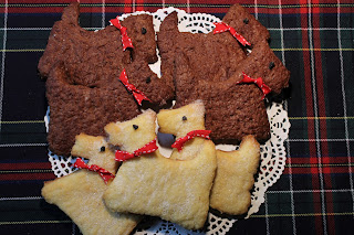 Scottie Dog Shaped Shortbread Organic Recipe