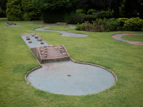 Crazy Golf at the Spa Gardens in Ripon, North Yorkshire