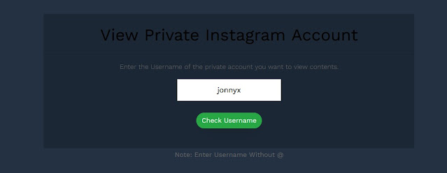 afficher la méthode de compte instagram privé 1