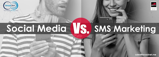 SMS MARKETING VS. SOCIAL MEDIA
