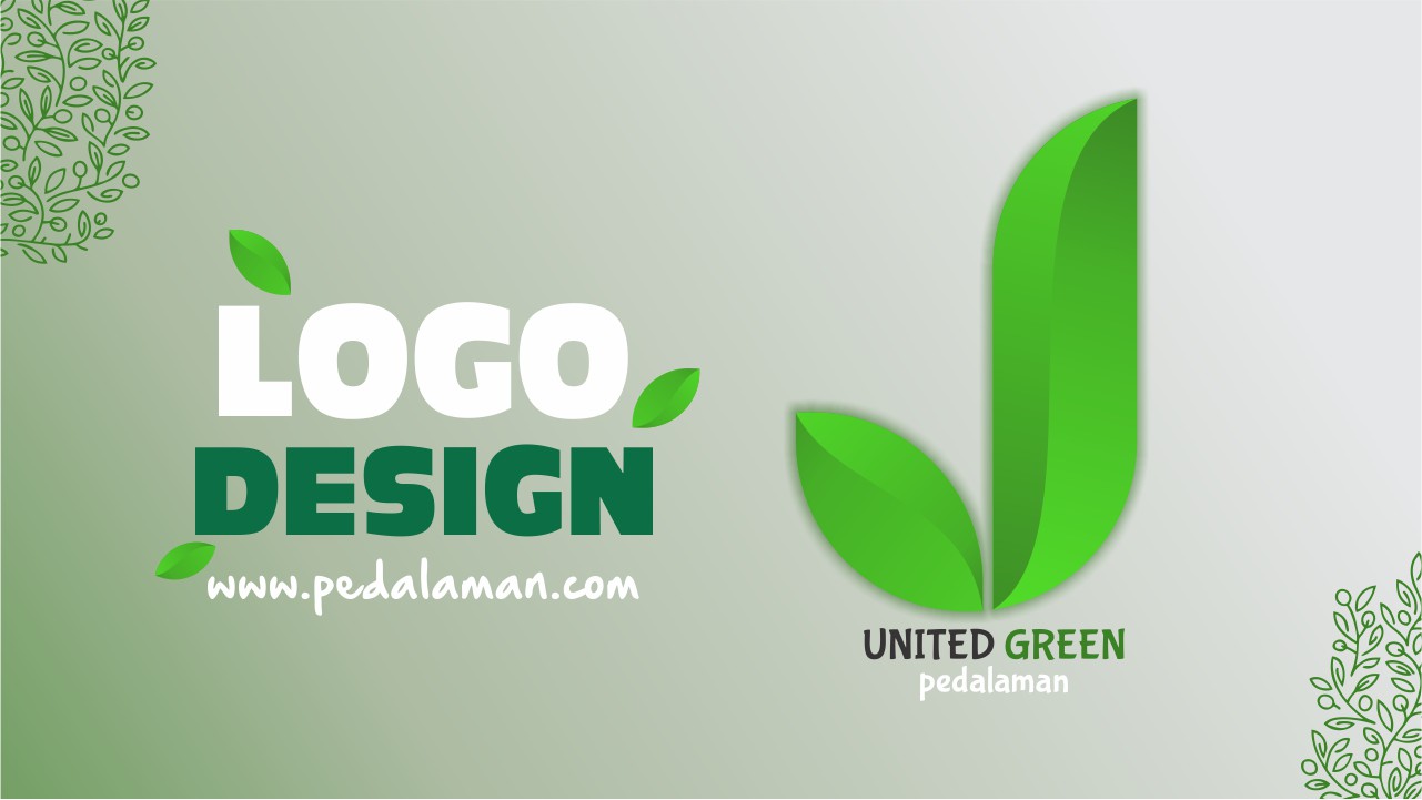 Cara membuat desain logo go green