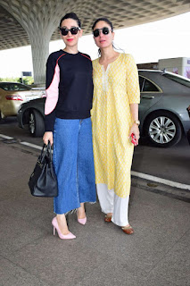 kapoor sisters got clicked during airport presence