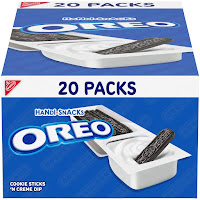 Image: Handi-Snacks OREO Cookie Sticks 'N Creme Dip Snack Packs, 20 Snack Packs