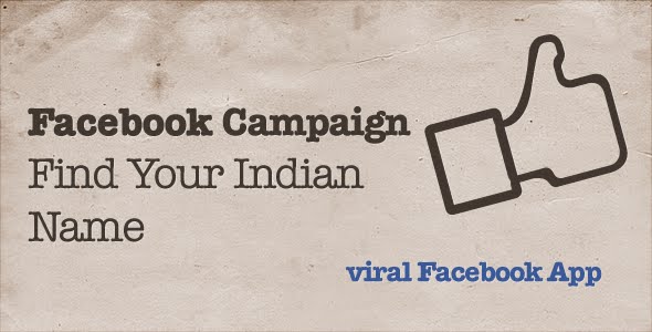 Download Find your Indian name on Facebook Application Source Code