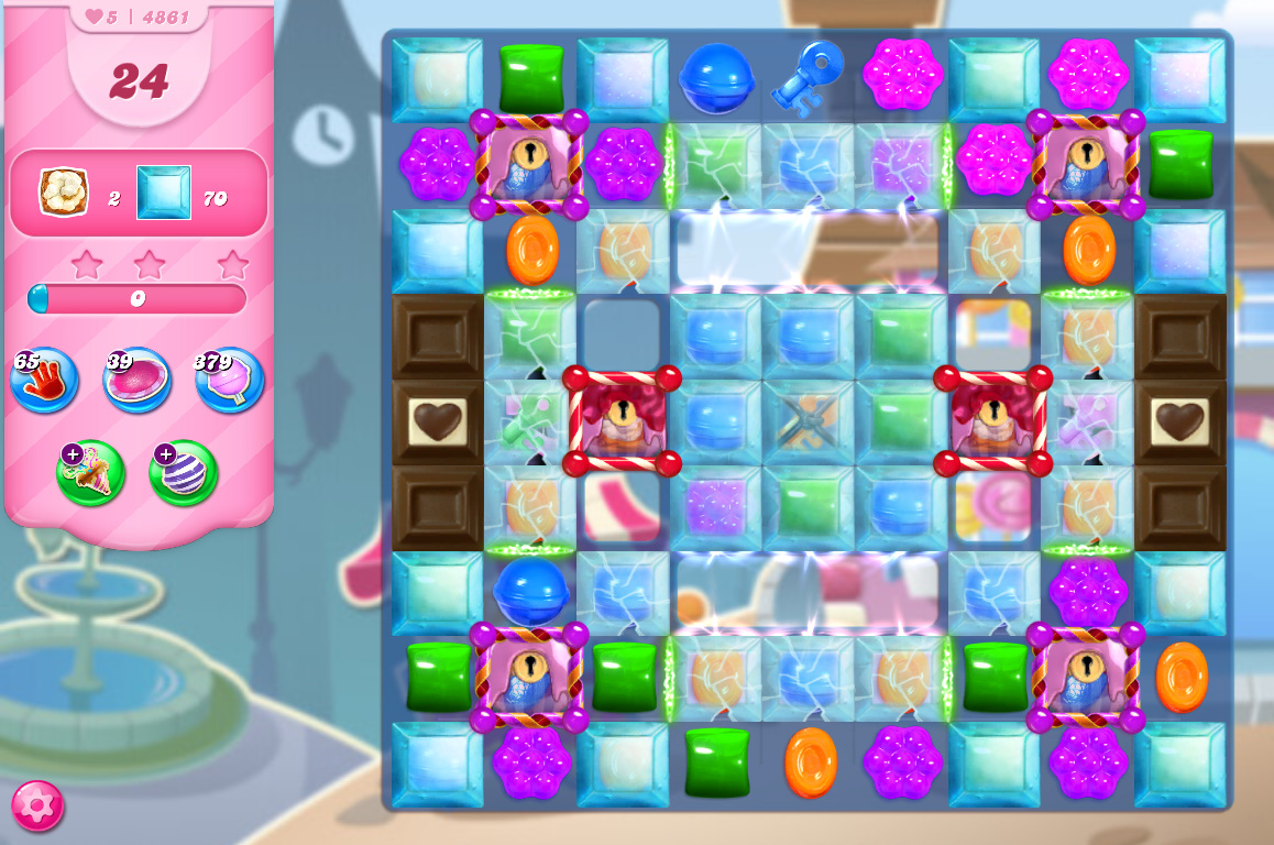 Candy Crush Saga level 4861